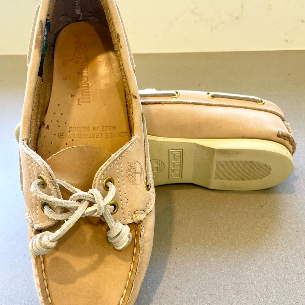 Women’s Timberland leather boat shoe (size 6) - Picture 2 of 4